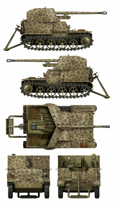 Pz.Sfl.Ia 5cm Pak38 (VK3.02) 1/35 - Das Werk 35017 - comprar online