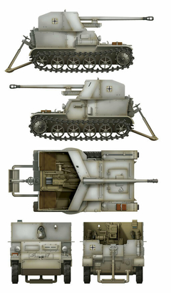 Pz.Sfl.Ia 5cm Pak38 (VK3.02) 1/35 - Das Werk 35017 na internet