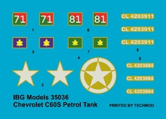 Imagem do Chevrolet C60S Petrol Tank (Cab No. 12 e No.13) 1/35 - IBG 35036