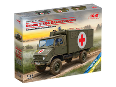 Imagem do Unimog S 404 Krankenwagen 1/35 - ICM 35138