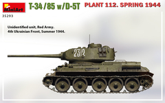 T-34/85 c/ D-5T Fábrica 112. Primavera 1944 1/35 - MiniArt 35293 na internet
