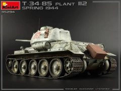 T-34/85 c/ interior Fábrica 112. Primavera 1944 1/35 - MiniArt 35294 - Hey Hobby - Modelismo Extraordinário