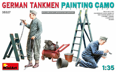 GERMAN TANKMEN CAMO PAINTING 1/35 - MiniArt 35327