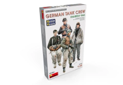 GERMAN TANK CREW. KHARKOV 1943. c/ Cabeças em Resina 1/35 - MiniArt 35354