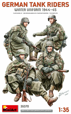 GERMAN TANK RIDERS. WINTER UNIFORM 1944-45 1/35 - MiniArt 35370