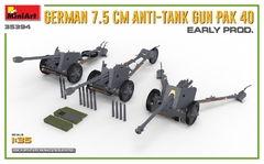 7.5CM PAK 40 EARLY PROD. 1/35 - MiniArt 35394 - comprar online