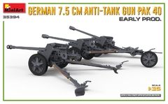 Imagem do 7.5CM PAK 40 EARLY PROD. 1/35 - MiniArt 35394