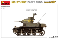 Imagem do M3 Stuart "Early" c/ Interior 1/35 - MiniArt 35404