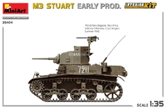 M3 Stuart "Early" c/ Interior 1/35 - MiniArt 35404 - comprar online