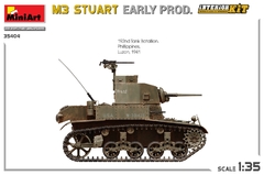 M3 Stuart "Early" c/ Interior 1/35 - MiniArt 35404 - loja online