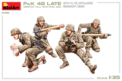 7.5CM PAK 40 Late c/ artilheiros e munição 1/35 - MiniArt 35409 - comprar online