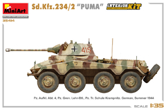 Sd.Kfz. 234/2 Puma 1/35 - MiniArt 35419 - comprar online