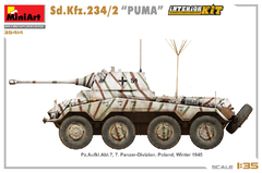 Imagem do Sd.Kfz. 234/2 Puma c/ interior 1/35 - MiniArt 35414