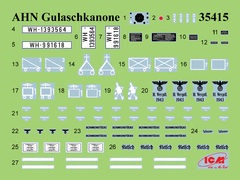 AHN Gulaschkanone - Cozinha de Campo Alemã c/ Cozinehiros 1/35 - ICM 35421 - Hey Hobby - Modelismo Extraordinário