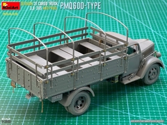 Caminhão Alemão 3T CARGO 3,6-36S Prod. Intermediária PMQ600 1/35 - MiniArt 35449 - Hey Hobby - Modelismo Extraordinário