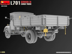 Caminhão Alemão L701 3T CARGO 1/35 - MiniArt 35450 na internet