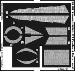 Zimmerit Panther Ausf. A early 1/35 - Photo-Etch 35487 - comprar online