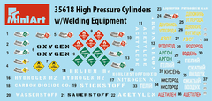 Cilindros e Equipamento de Solda 1/35 - MiniArt 35618 na internet