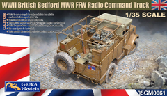 WWII British Bedford MWR FFW Radio command truck 1/35 - Gecko 35GM0061