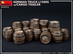Imagem do Caminhão Alemão L1500S c/ atrelado 1/35 - MiniArt 38023