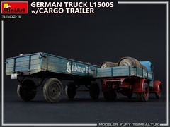 Caminhão Alemão L1500S c/ atrelado 1/35 - MiniArt 38023 na internet