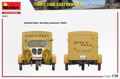 Imagem do Caminhão de Entregas Tempo E400 Kastenwagen 1/35 - MiniArt 38047