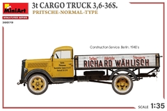 Imagem do Caminhão Alemão 3t 3,6-36S. Pritsche Comum uso Civil 1/35 - MiniArt 38079