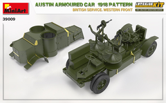 AUSTIN ARMOURED CAR 1918 - Serviço Inglês no Fronte Ocidental 1/35 - MiniArt 39009 na internet