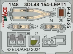 Decais 3D P-47D-25 MiniArt 1/48 - SPACE - 3DL48154 na internet
