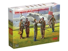 Japanese pilots and Ground Personnel WWII 1/48 - ICM 48053 - Hey Hobby - Modelismo Extraordinário