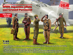 Japanese pilots and Ground Personnel WWII 1/48 - ICM 48053