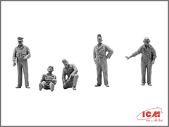 USAAF Pilots and Ground Personnel (1941-1945) 1/48 - ICM 48083 - Hey Hobby - Modelismo Extraordinário