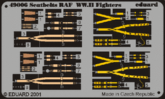 Cintos RAF WW2 1/48 - Photo-Etch 49006