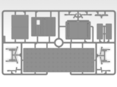 Imagem do Universal Military Pod and M8A1 US Landing Mat 1/35 - ICM 53201