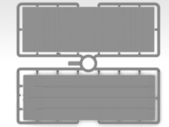 Universal Military Pod and M8A1 US Landing Mat 1/35 - ICM 53201