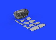 Motor Direito P-38J Tamiya 1/48 - Resina PRINT 648982 na internet