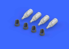 UB-32A-24 Rocket Pods Mi-24 1/72 - Resina PRINT 672140 - Hey Hobby - Modelismo Extraordinário