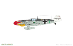 Imagem do Bf 109G-6 1/72 - Edição Profipack Eduard 70159