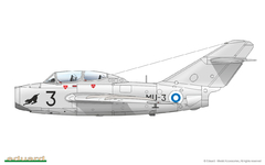 UTI Mig-15 1/72 - Edição Profipack Eduard 7055 - loja online
