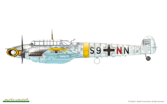 Bf 110E 1/72 - Edição Profipack Eduard 7083