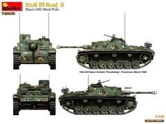 Imagem do StuG III Ausf. G March 1943 Prod. 1/72 - MiniArt 72105
