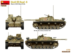 StuG III Ausf. G March 1943 Prod. 1/72 - MiniArt 72105