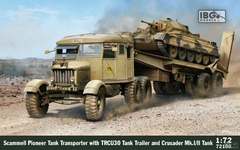 Caminhão Prancha Scammel TRCU30 c/ Crusader Mk. I/II 1/72 - IBG 72106 - comprar online