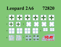 Leopard 2A6 Exército Ucraniano 1/72 - ICM 72820 na internet
