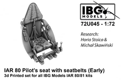 Assentos c/ Cintos IAR 80/81 (Inicial) 1/72 - IBG 72U045 - comprar online