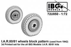 Rodas "Block" IAR 80/81 (a partir de 1942) 1/72 - IBG 72U050 - comprar online