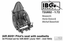 Assentos c/ Cintos IAR 80/81 (Junho 1941 - Julho 1943) 1/72 - IBG 72U052 - comprar online
