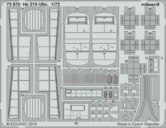 He 219 Uhu Dragon 1/72 - Photo-Etch 73670 - comprar online