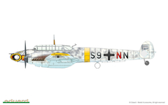 Bf 110E 1/48 - Edição Profipack Eduard 8203