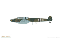 Bf 110C 1/48 - Edição Profipack Eduard 8209 - comprar online